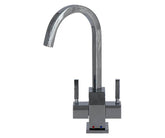 Hot & Cold Water Faucet with Contemporary Square Body